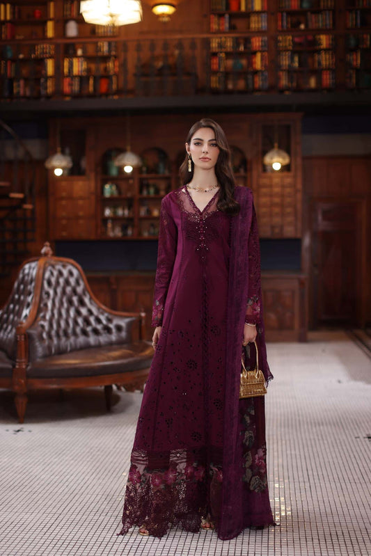 NOOR by Sadia Asad | Eid Luxury Lawn Schiffli Laserkari