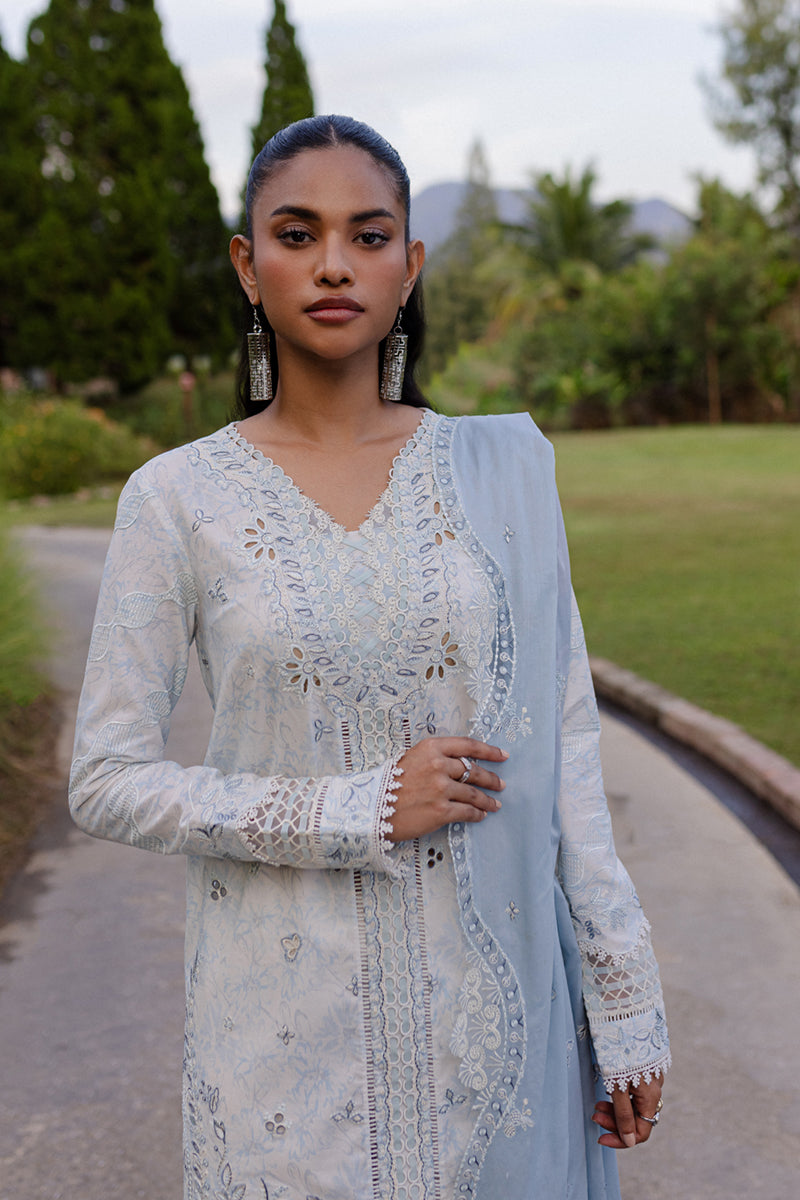 QALAMKAR : QLine Lawn 2025 - Kian-QM-07 Unstitched