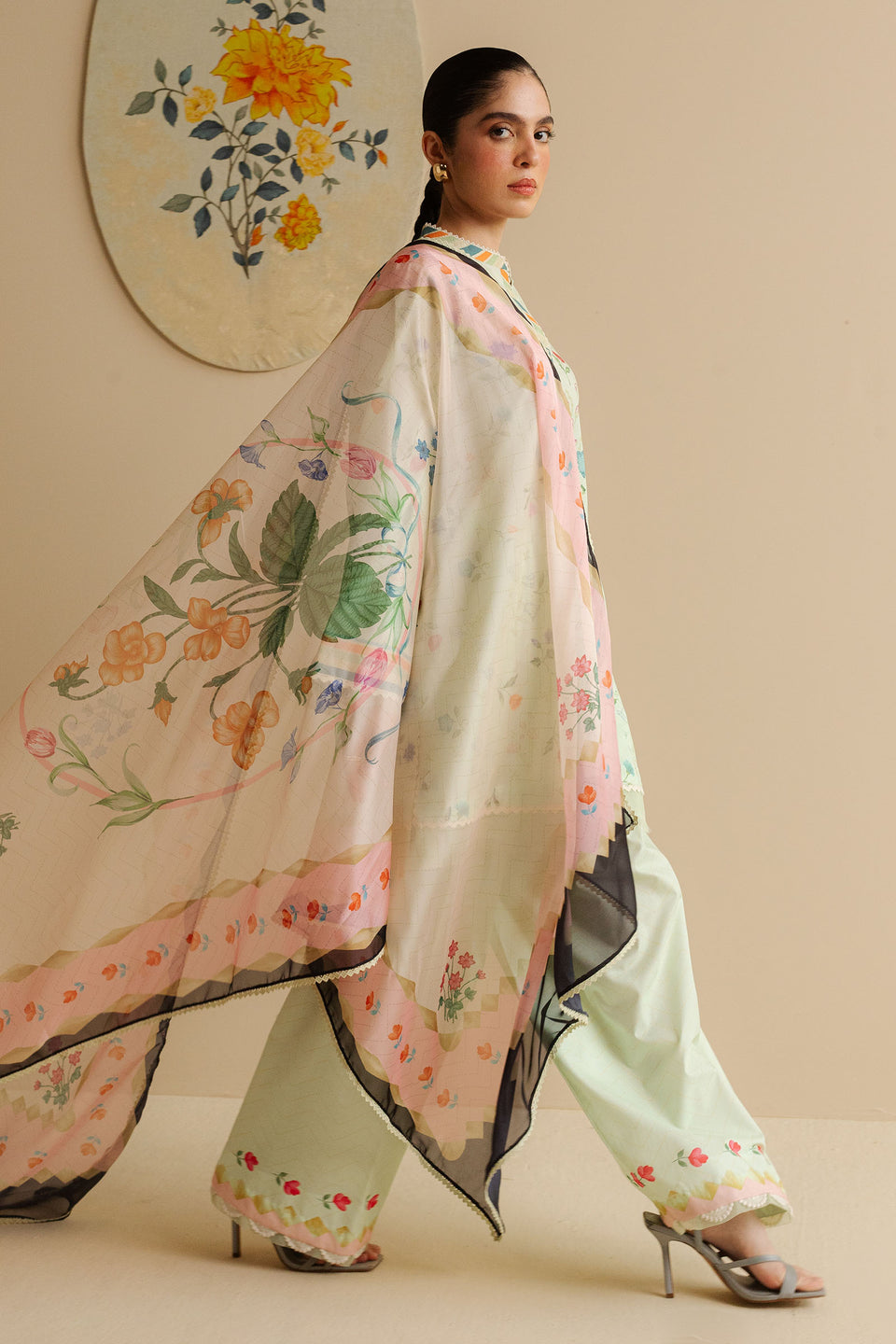coco prints by zara shahjahan, lawn prints 2025, imported from dubai