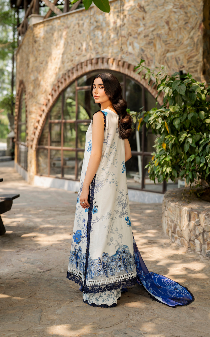 ASIFA & NABEEL | Meraki Summer Lawn 2026 Unstitched - Aarzu