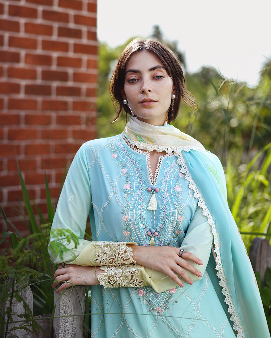 MUSHQ | Solace Ombre Lawn 2026 Unstitched - Aarzu