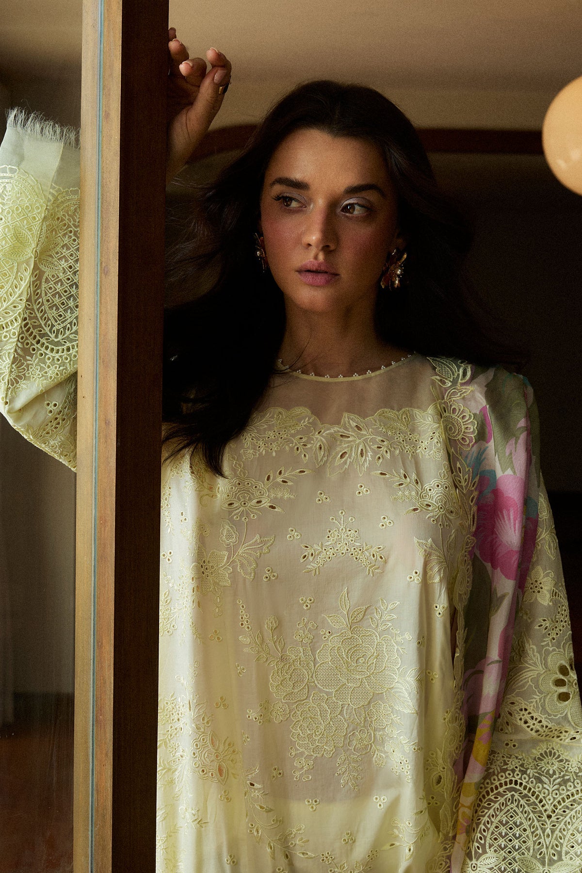 ZARA SHAHJAHAN | Satori Luxury Lawn 2025 - Kaori-1B Unstitched