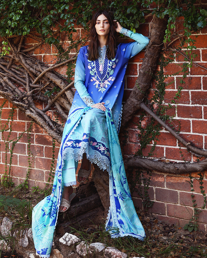 MUSHQ | Solace Ombre Lawn 2026 Unstitched - Aarzu
