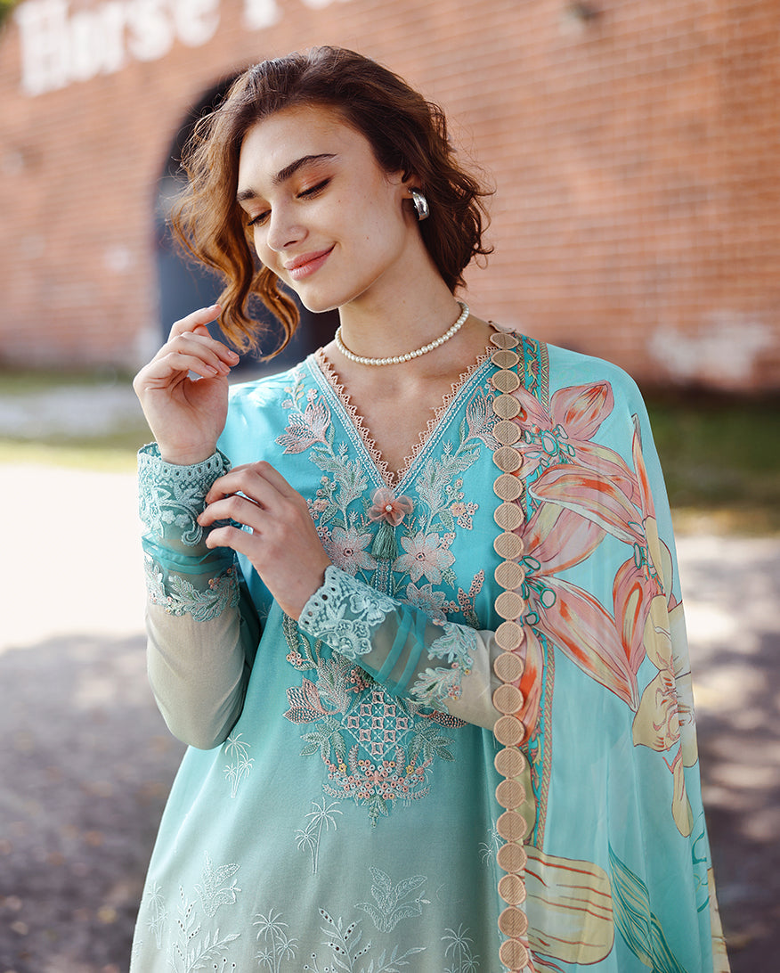 MUSHQ | Solace Ombre Lawn 2026 Unstitched - Aarzu