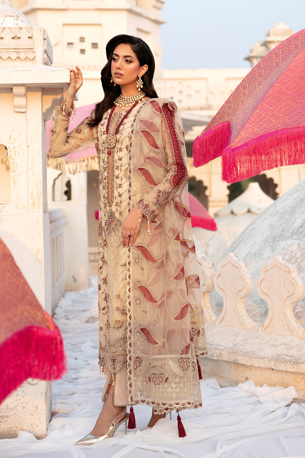 Wedding Collection | Vol.3 Unstitched H-308 | Ramsha - Aarzu
