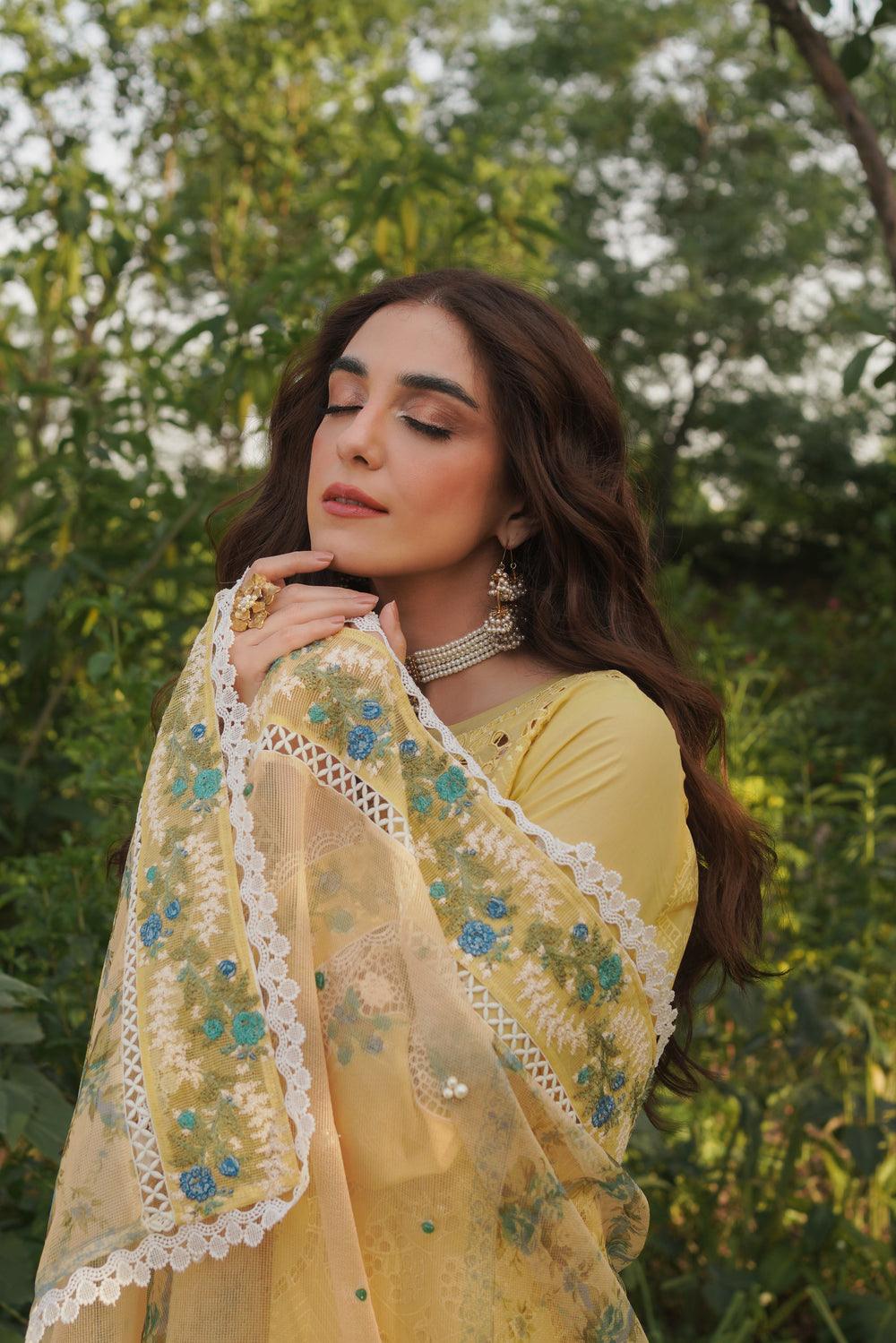 Manara by Maria Asif Baig | Luxury Lawn | Nehal