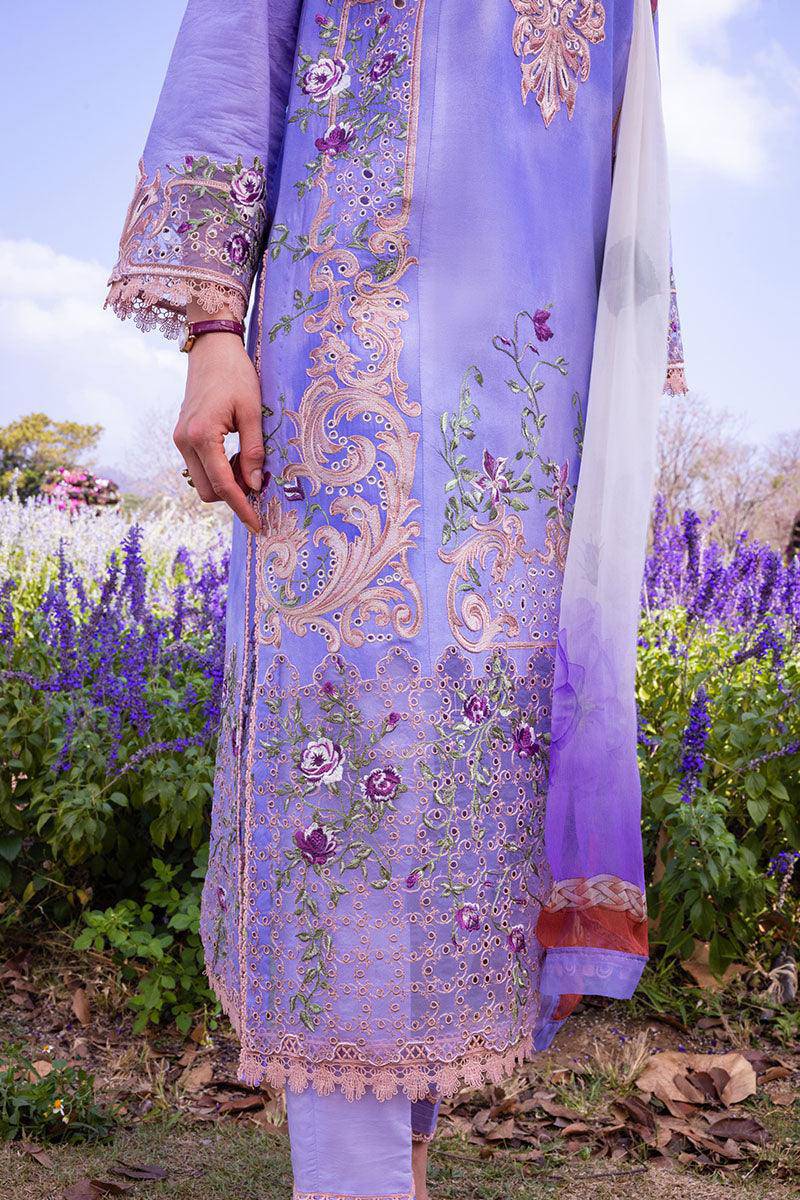 MUSHQ |The Secret Garden, Hemline Spring/Summer Lawn | Purple Emperor