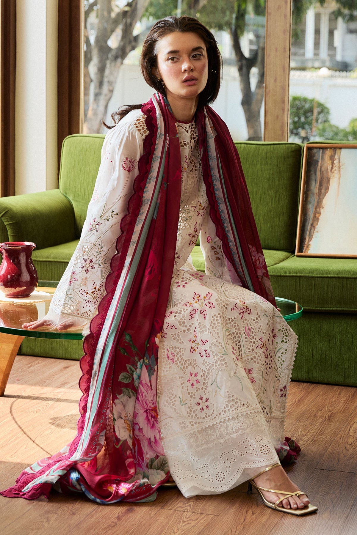 ZARA SHAHJAHAN | Satori Luxury Lawn 2025 - Umi-1A Unstitched