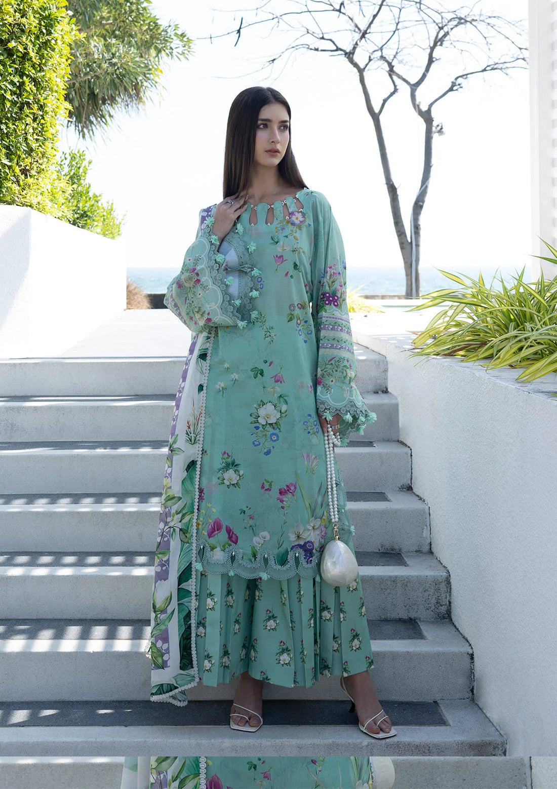 ELAF | Lawn Prints 2026 Unstitched - Aarzu