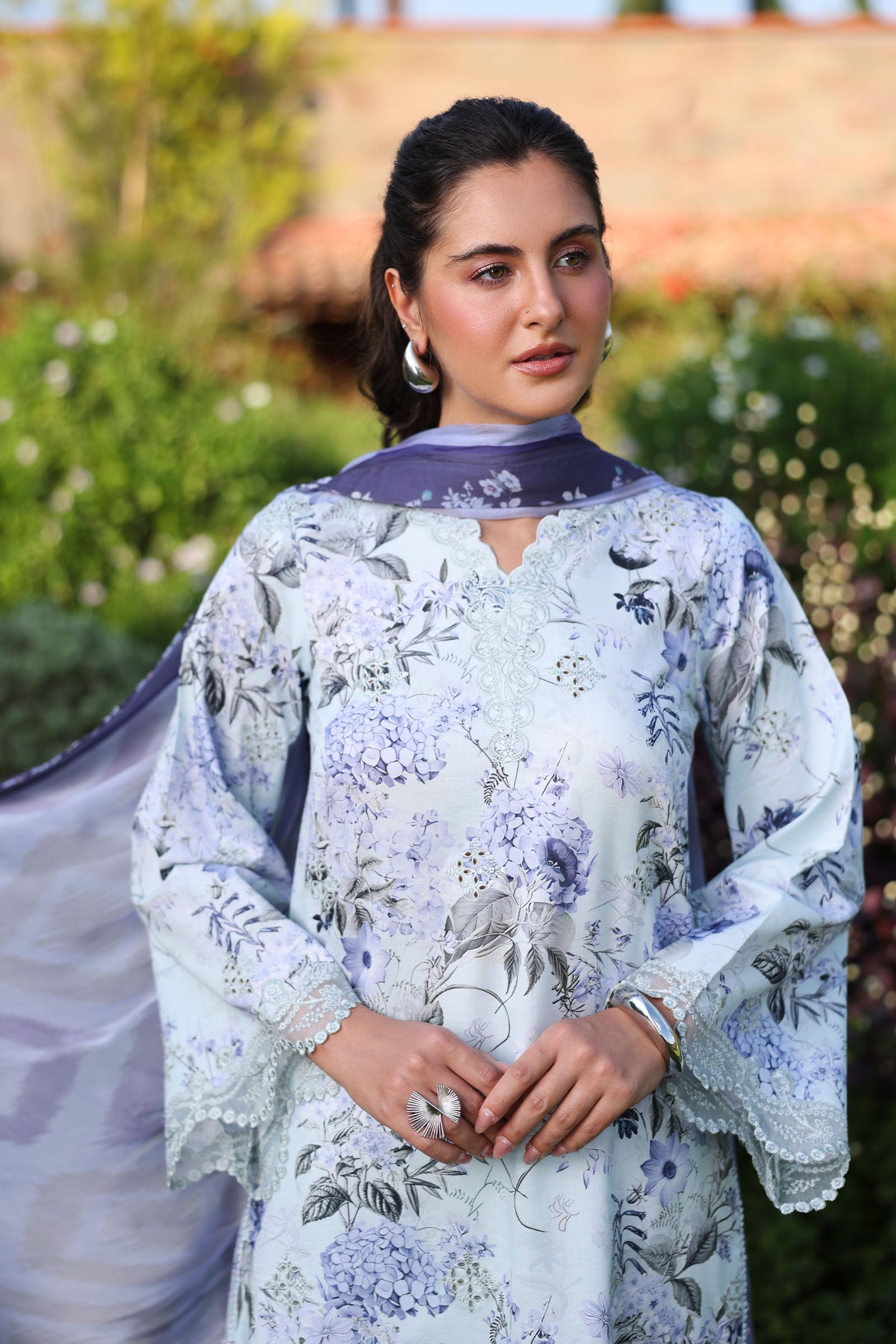 RANG RASIYA | Raaya Printkaari Lawn 2026 - Velora - Aarzu