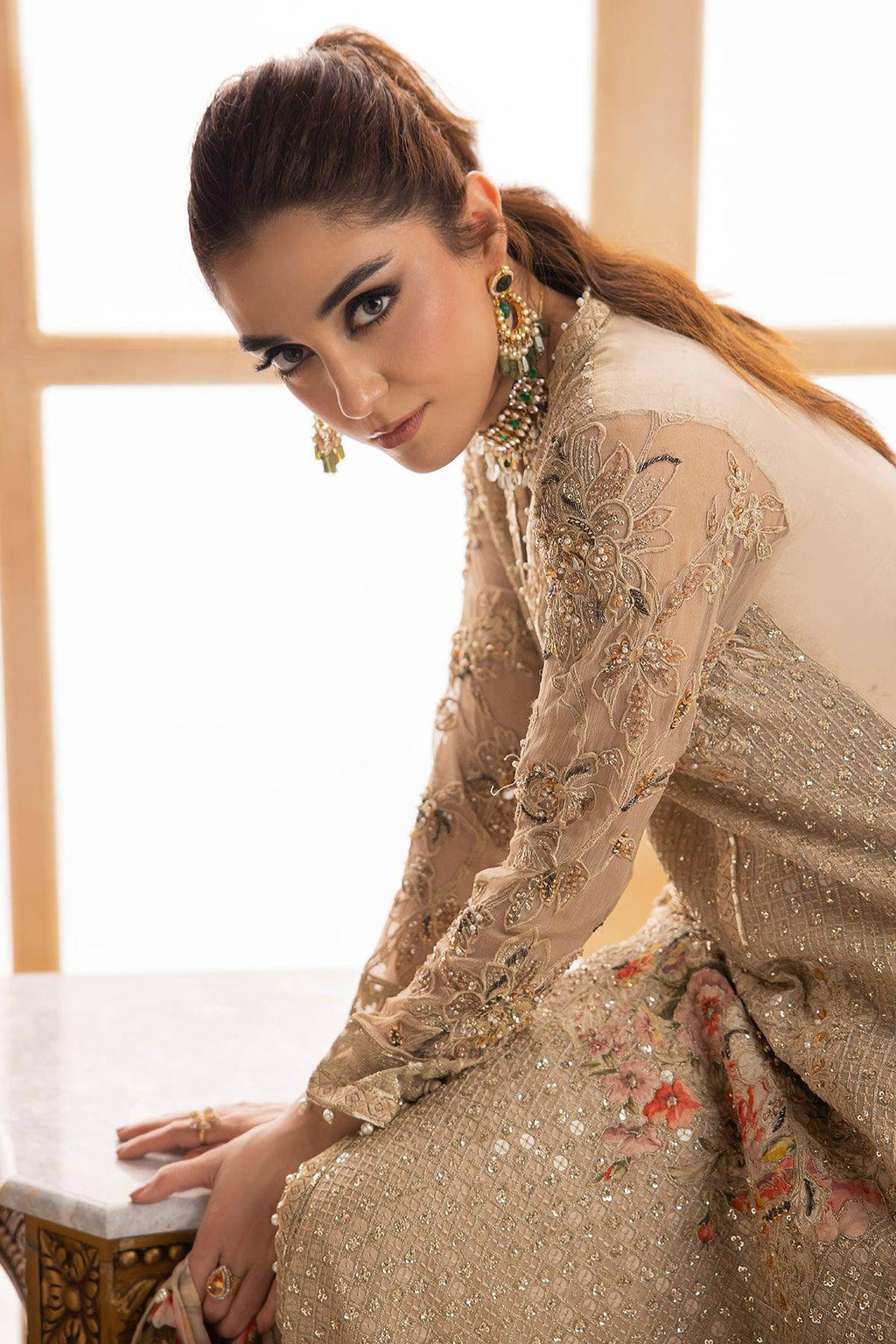 CHARIZMA | Dastan e Jashan | Unstitched Premium Handwork Chiffon | DJW4-05 - Aarzu