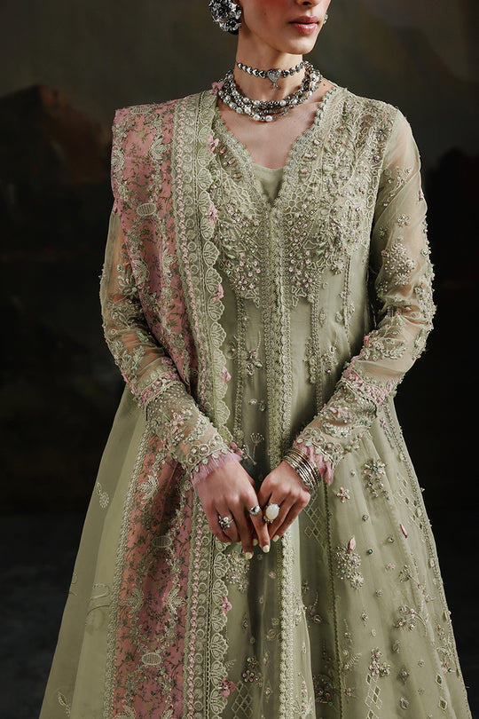QALAMKAR | Elirah Formals 2025 Unstitched - Sage Aura