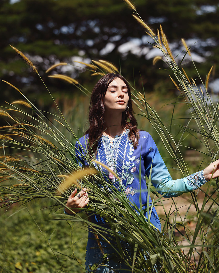 MUSHQ | Solace Ombre Lawn 2026 Unstitched - Aarzu