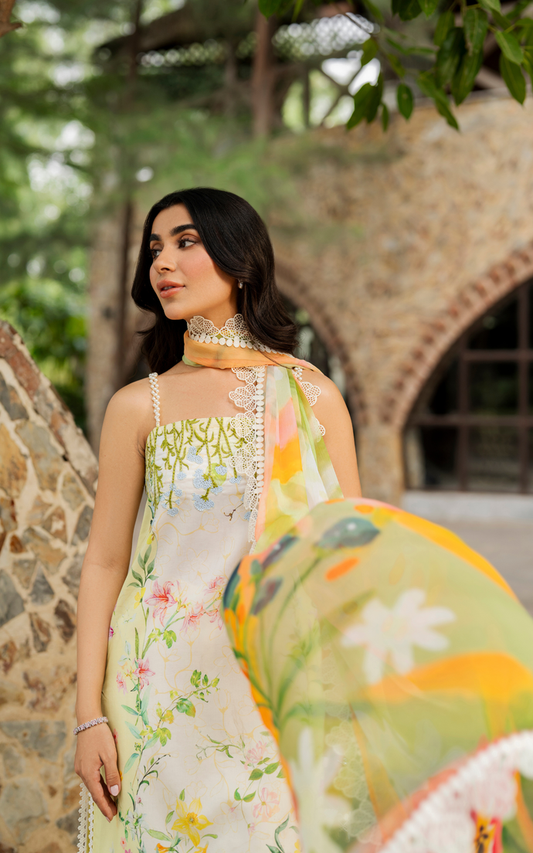 ASIFA & NABEEL | Meraki Summer Lawn 2026 Unstitched - Aarzu