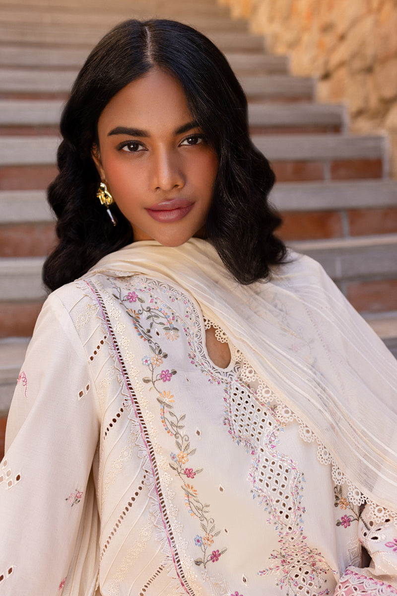 QALAMKAR : QLine Lawn 2025 - Cheri-QM-02 Unstitched