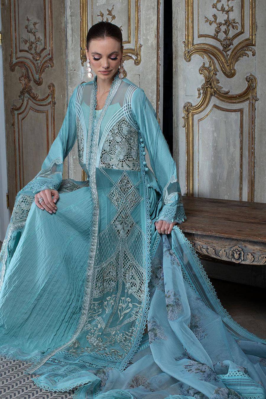 Sobia Nazir | Luxury Lawn 2024 | 10A Unstitched - Aarzu