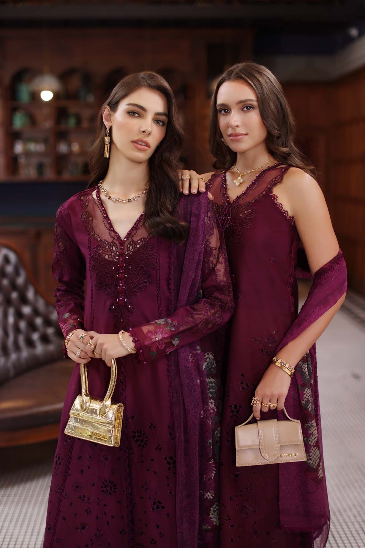 NOOR by Sadia Asad | Eid Luxury Lawn Schiffli Laserkari