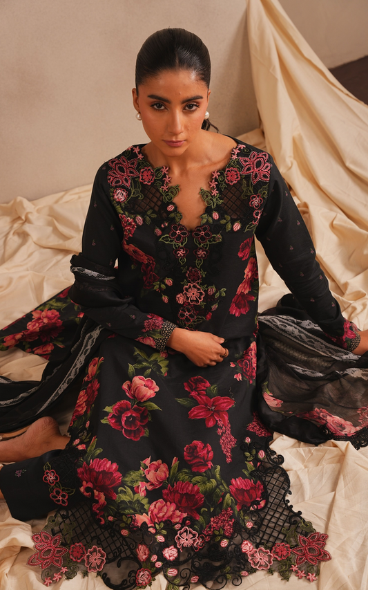 ASIFA & NABEEL | Meraki Summer Lawn 2026 Unstitched - Aarzu