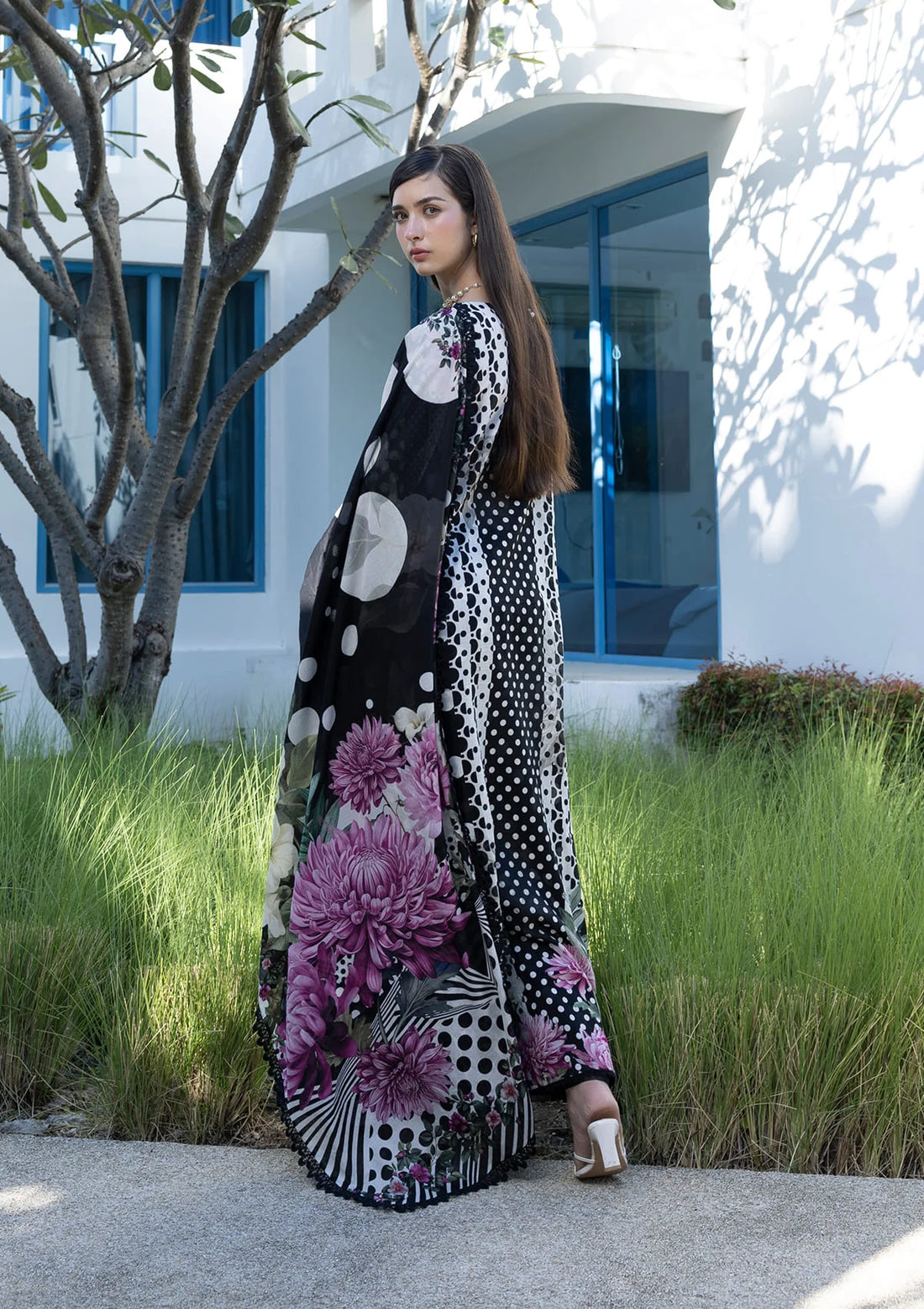 ELAF | Lawn Prints 2026 Unstitched - Aarzu