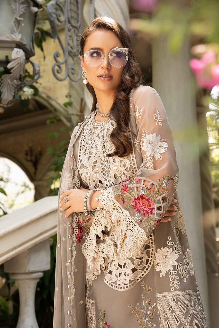 MARIA B | Luxury Eid Lawn 23-01 Unstitched | Aarzu