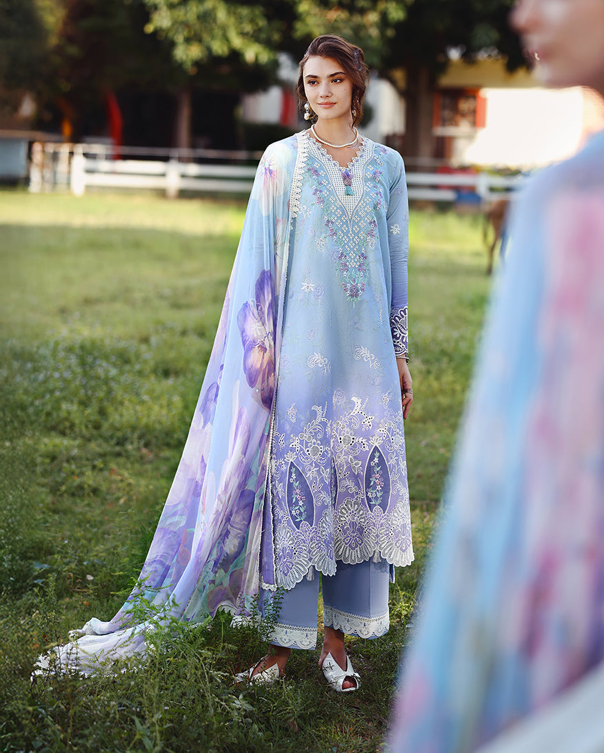 MUSHQ | Solace Ombre Lawn 2026 Unstitched - Aarzu