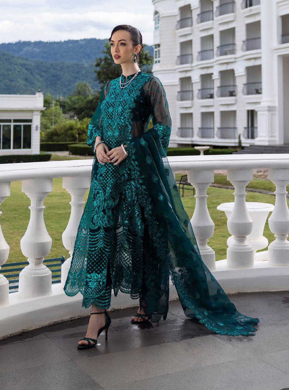 ZAINAB CHOTTANI | Wedding Festive'24 | Zeina - Design 1 Unstitched - Aarzu