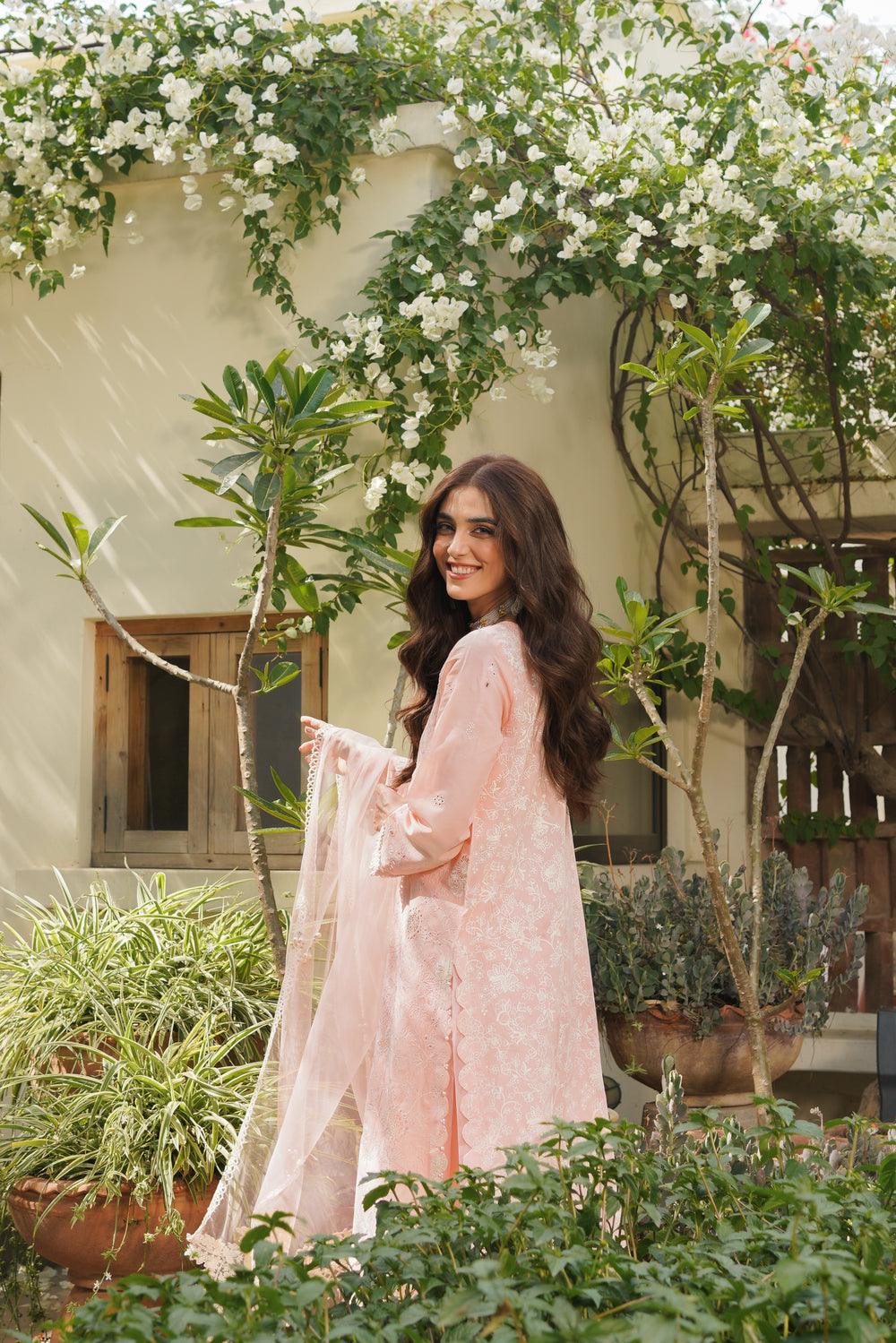 Manara by Maria Asif Baig | Luxury Lawn'24 | Primrose