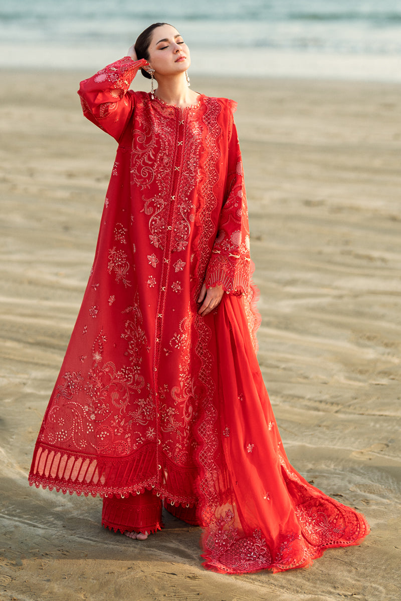 QALAMKAR | Sahil Luxury Lawn 2025 | Bella FK-07 Unstitched