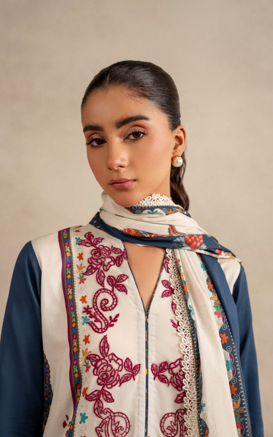 ASIFA & NABEEL | Meraki Summer Lawn 2026 Unstitched - Aarzu
