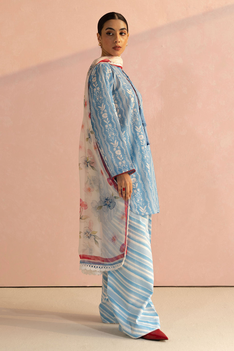 ZARA SHAHJAHAN | COCO Prints 2025 | Ruby-9B Unstitched