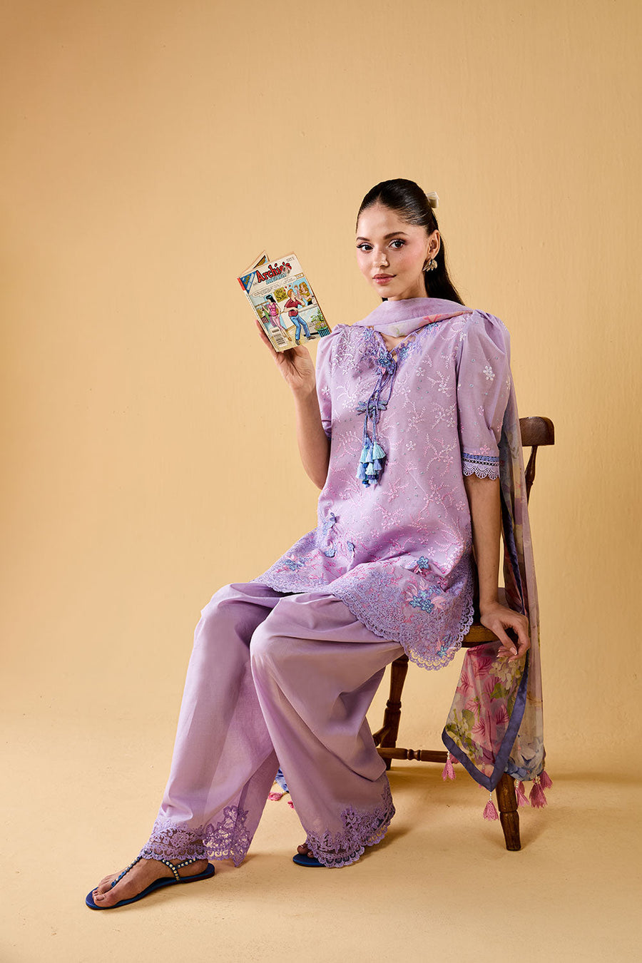 SOBIA NAZIR | Vital Lawn 2026 Vol.2 Unstitched - Aarzu