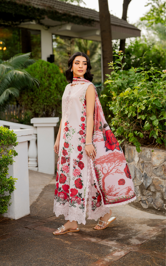 ASIFA & NABEEL | Meraki Summer Lawn 2026 Unstitched - Aarzu