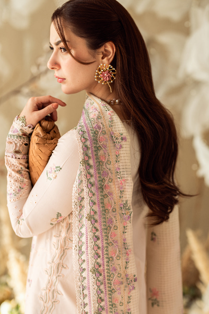 QALAMKAR | Luxury Lawn 2025 | Lily FK-12 Unstitched