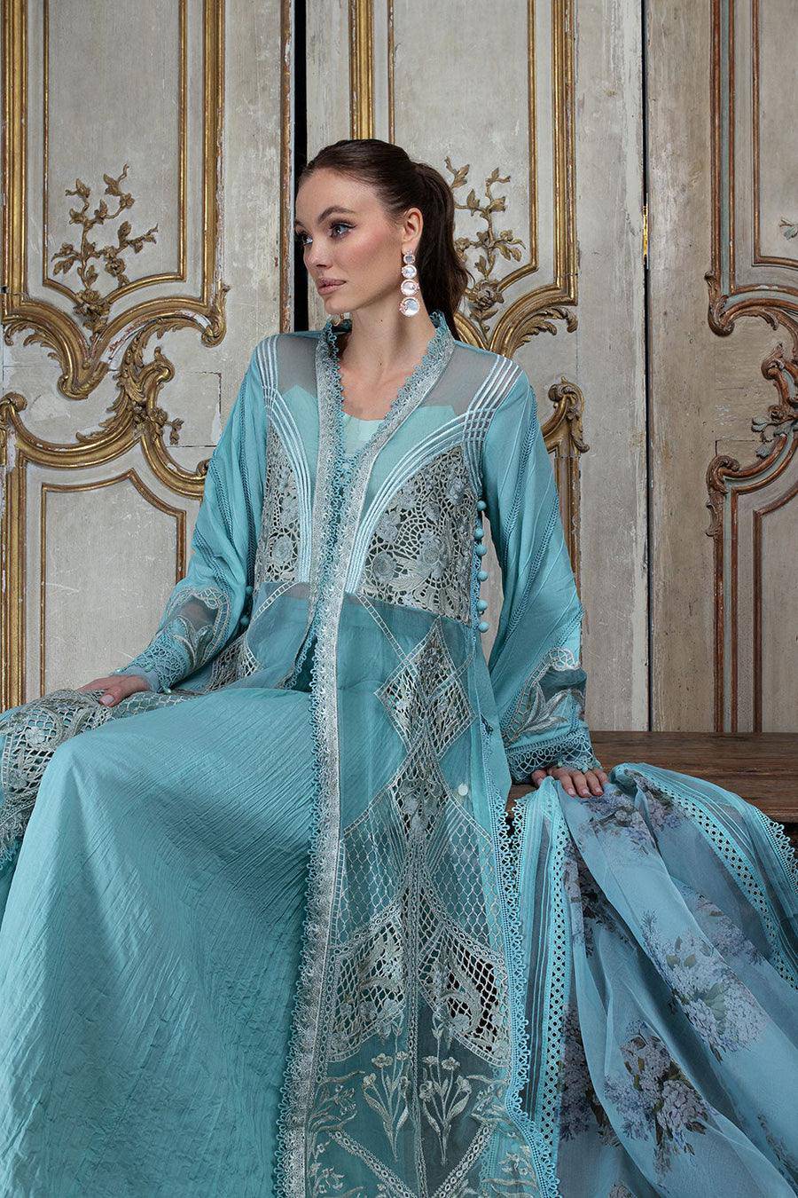 Sobia Nazir | Luxury Lawn 2024 | 10A Unstitched - Aarzu