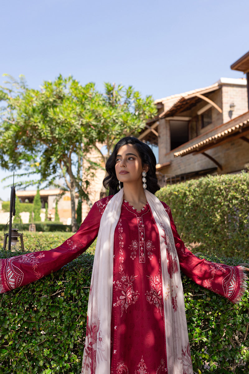 QALAMKAR : QLine Lawn 2025 - Soha-QM-15 Unstitched