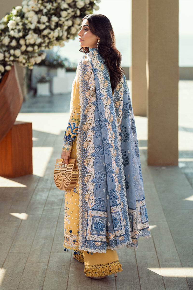 QALAMKAR | Sahil Luxury Lawn 2025 | Natalie FK-06 Unstitched