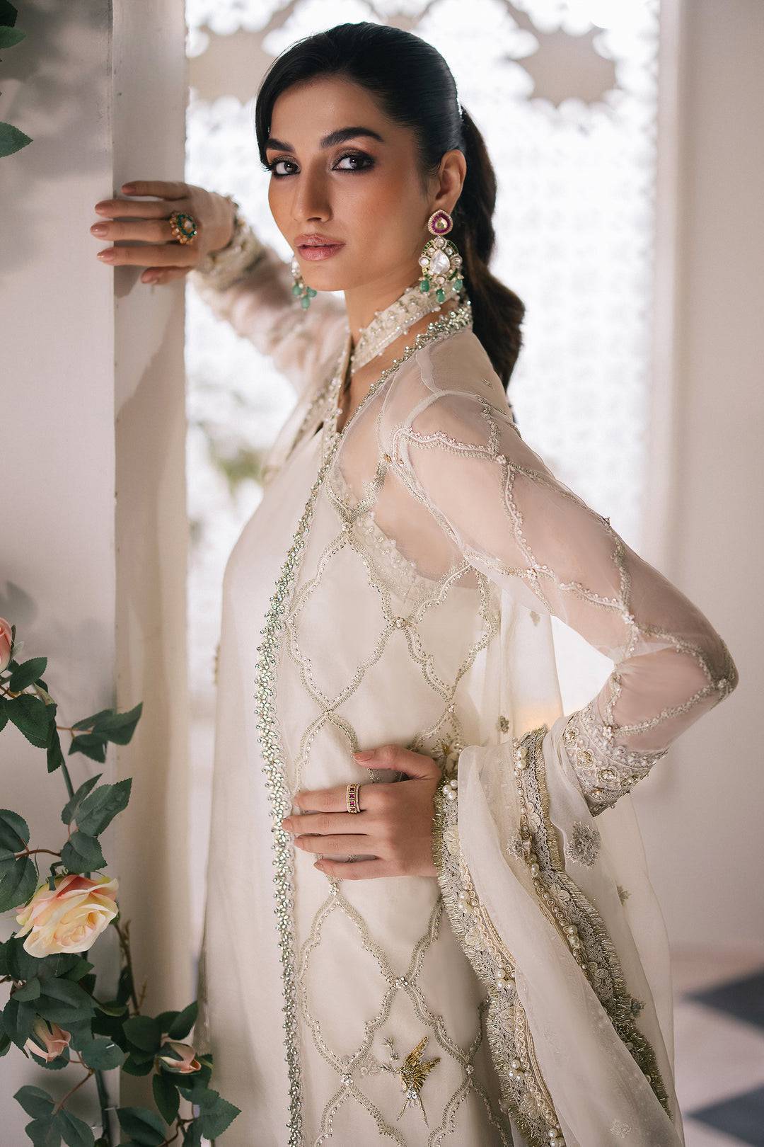 ZAHA | Gossamer Wedding Unstitched 2024 | Leiyn ZC24-02 - Aarzu
