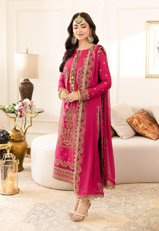 ASIM JOFA | Meerub | AJSM-28 Embroidered Poly Cotton Unstitched