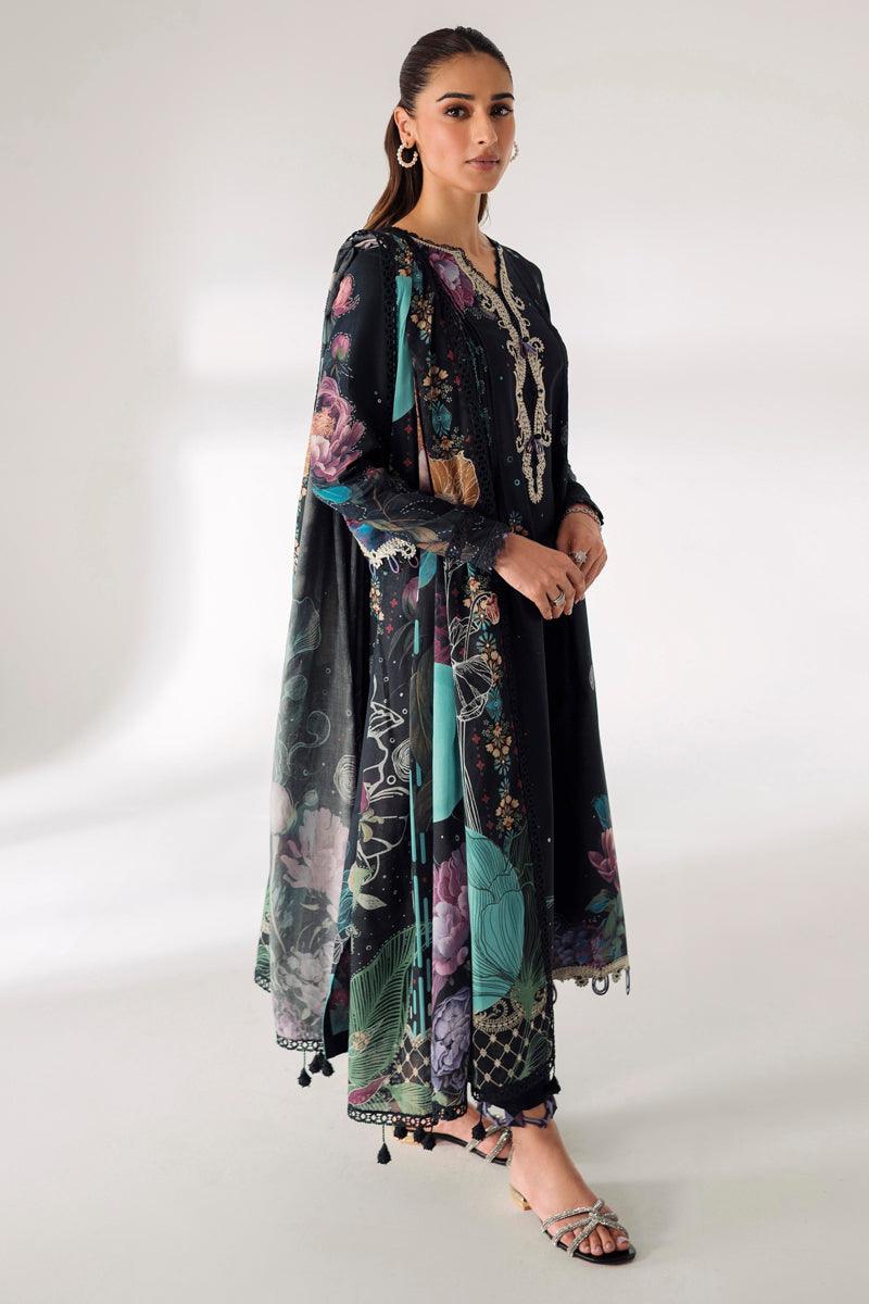 Qalamkar Embroidered Lawn ANIQA