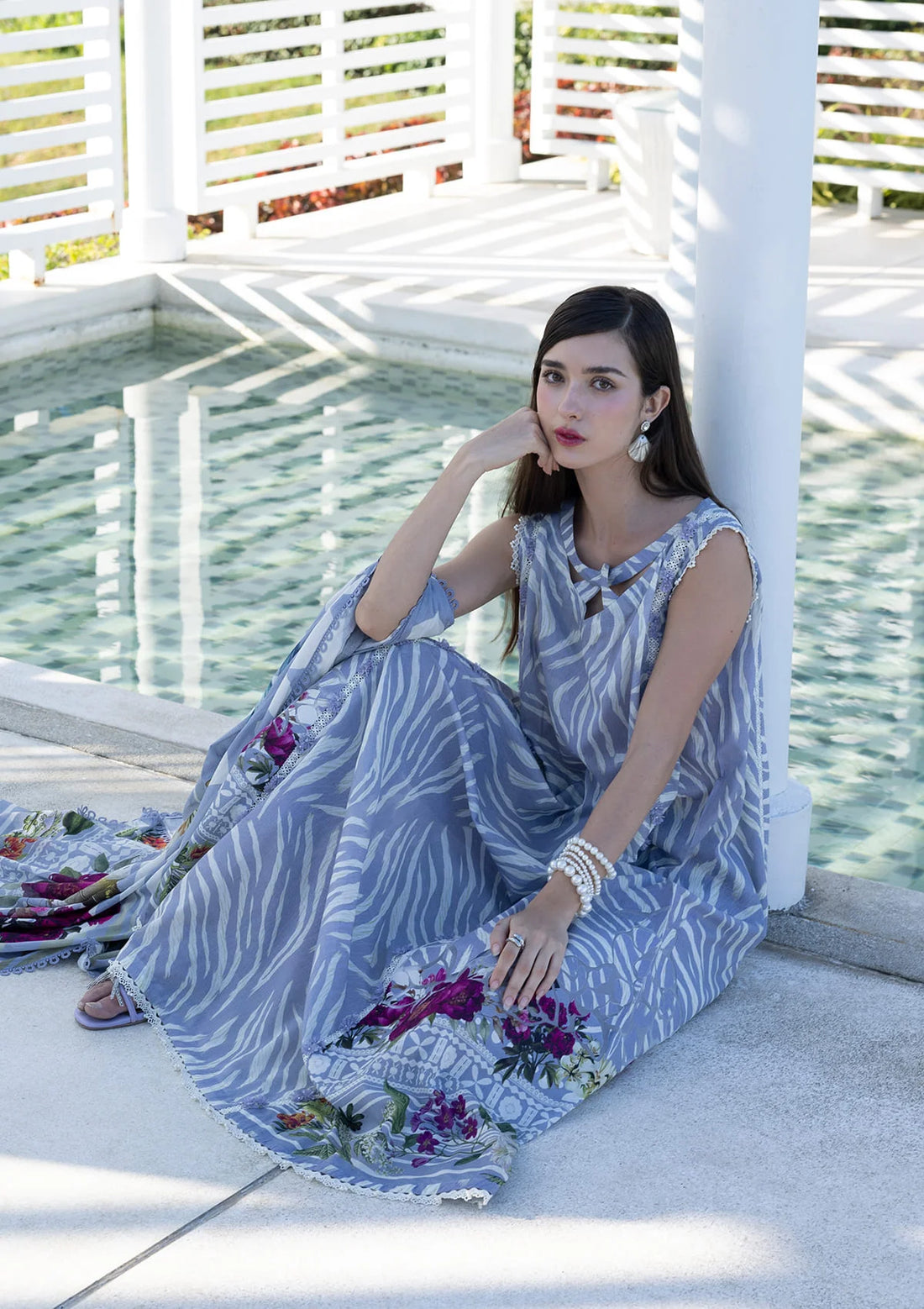 ELAF | Lawn Prints 2026 Unstitched - Aarzu