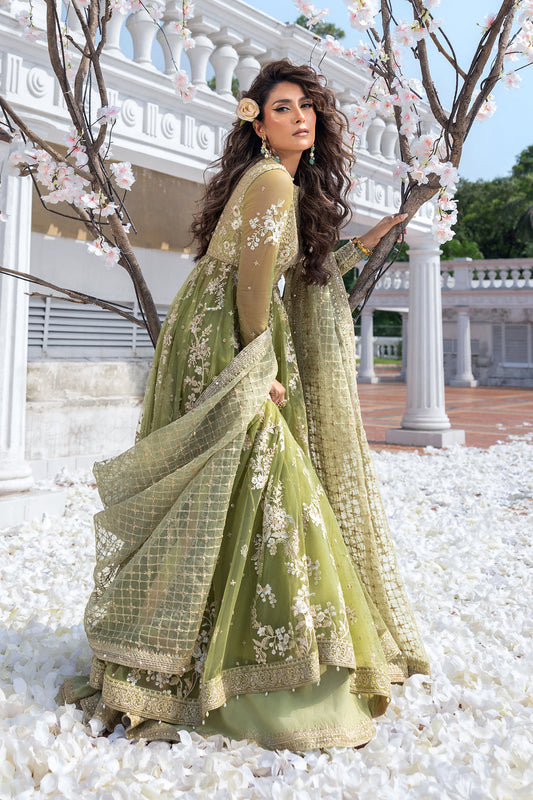 ERUM KHAN | JAHAN IV | Wedding Unstitched 2025 |Mint Glow