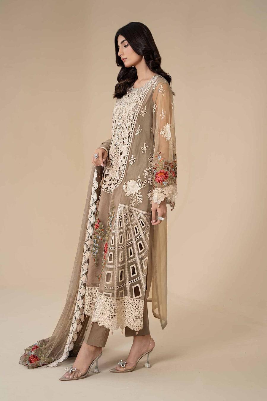 MARIA B | Luxury Eid Lawn 23-01 Unstitched | Aarzu