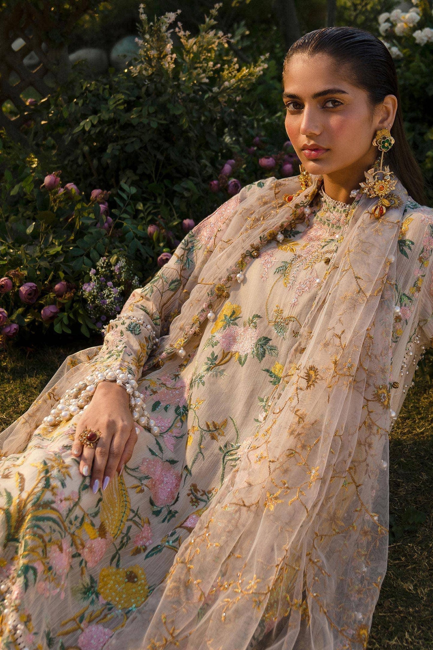 Sana Safinaz | Luxury Lawn 9A