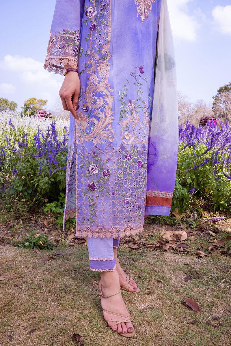 MUSHQ |The Secret Garden, Hemline Spring/Summer Lawn | Purple Emperor