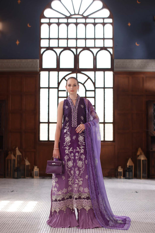 NOOR by Sadia Asad | Eid Luxury Lawn Schiffli Laserkari