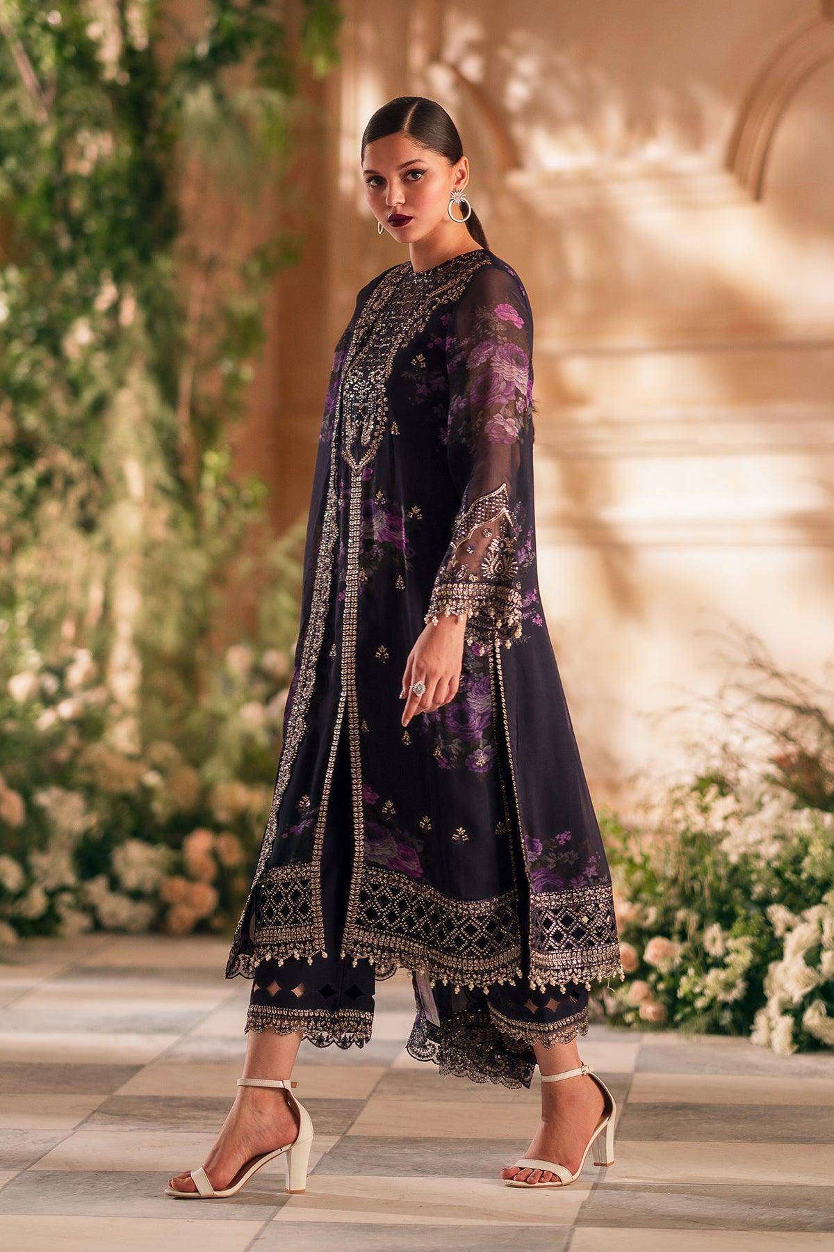 CHARIZMA | Vasal Luxury Chiffon | VSL5-01 Unstitched - Aarzu