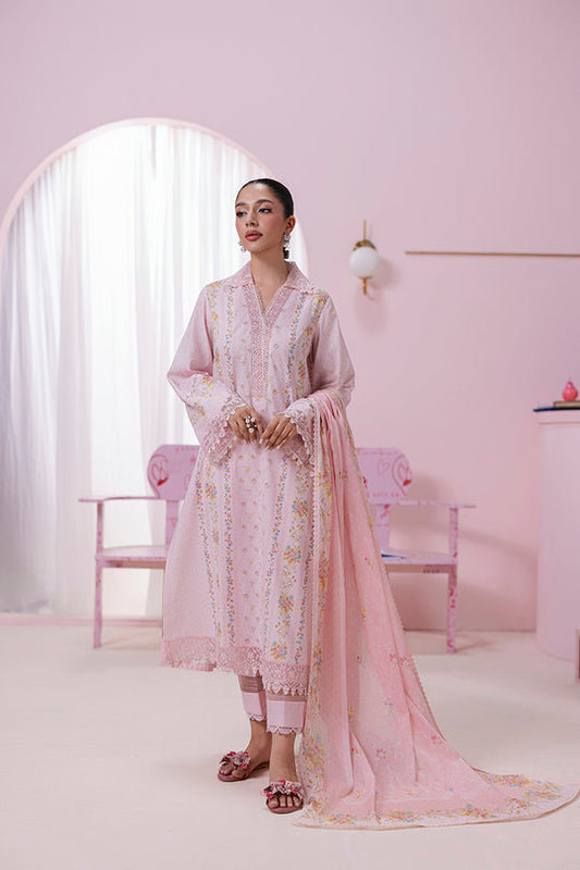 QALAMKAR | QPrints Embroidered Lawn 2025 Unstitched - Eden