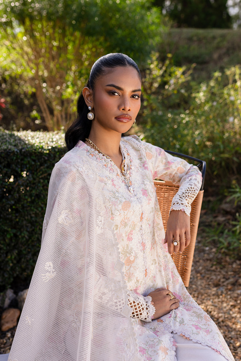 QALAMKAR : QLine Lawn 2025 - Feeha-QM-18 Unstitched