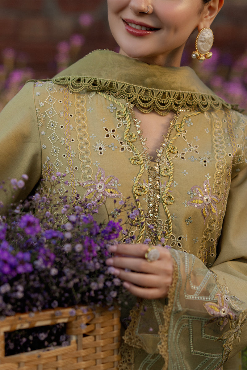 RANG RASIYA | Luxury Eid Lawn 2026 Unstitched - Raha - Aarzu