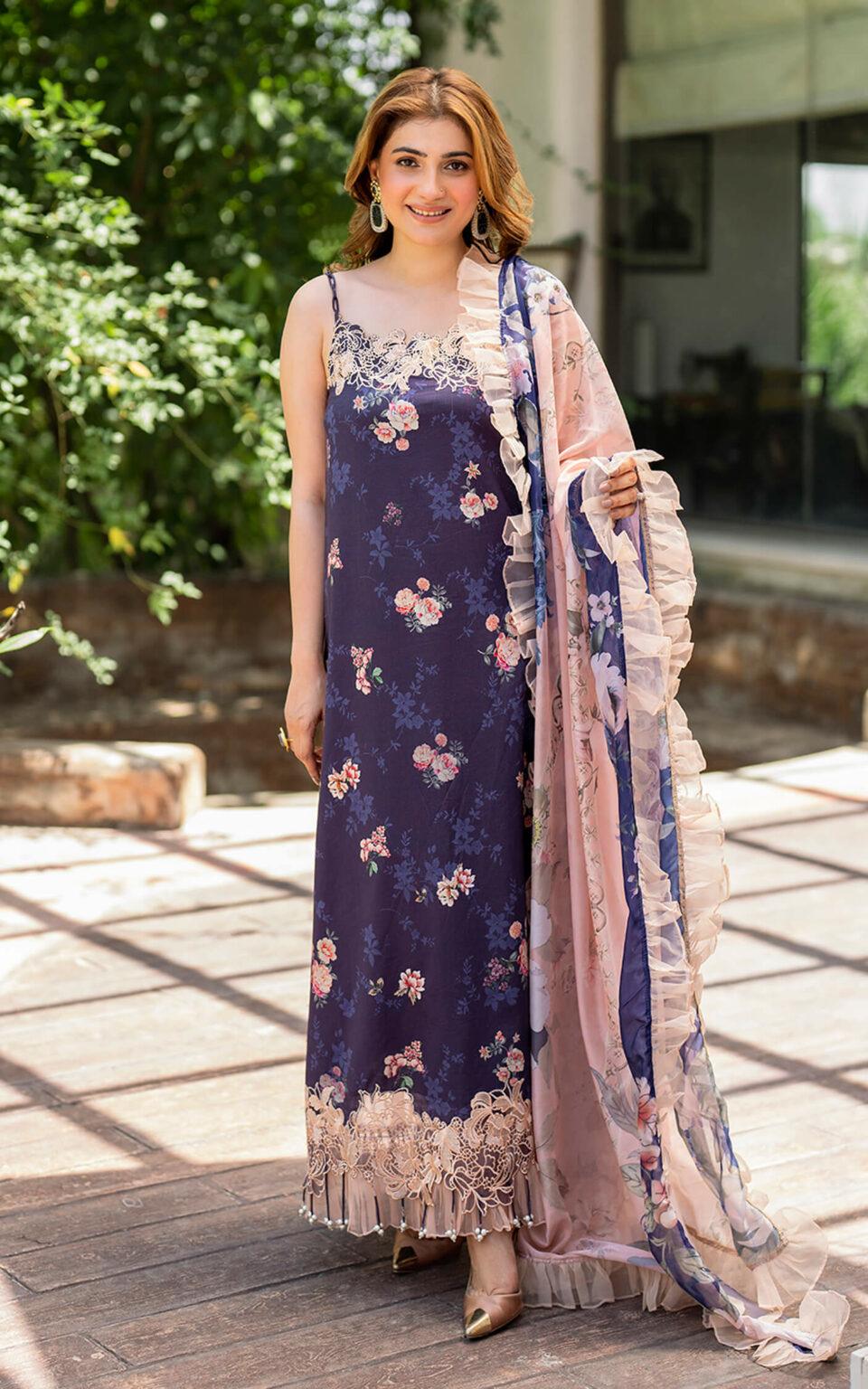 Asifa Meraki Summer Lawn Zahra